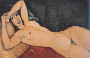Amedeo Modigliani Recling Nude with Arm Across Her Forehead (mk39) oil painting artist